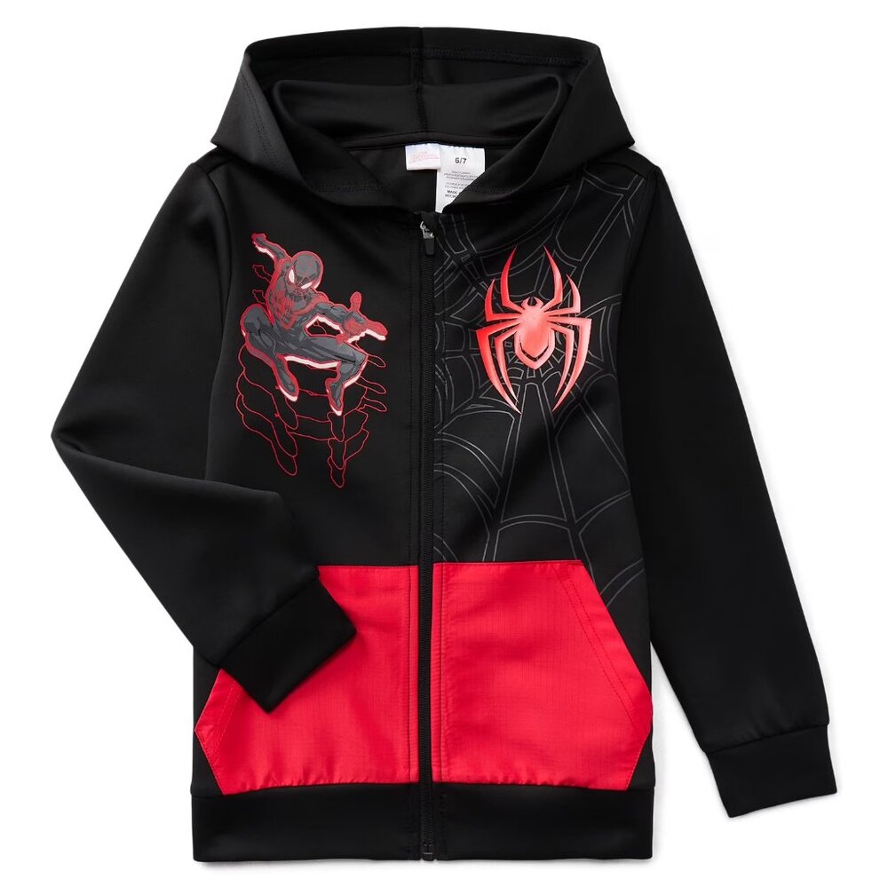 Spider-Man Boys Active Jacket, Sizes 10/12 & 14/16 - New with Tags